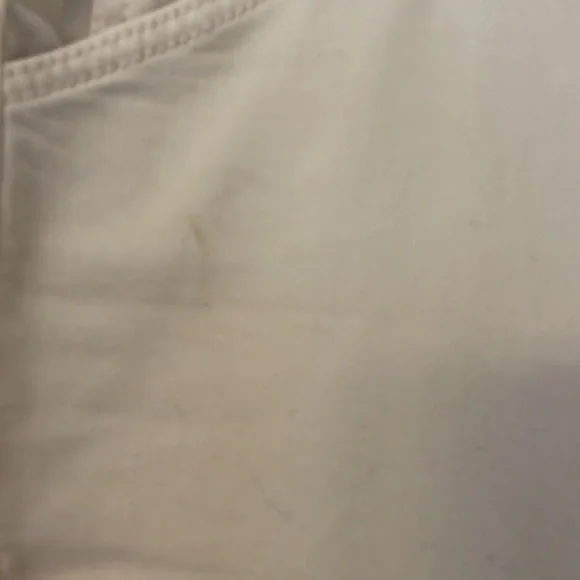 Massimo Dutti Cream Beige Tan Capri Cropped Pants Skinny Fit sz 4 Like New Cute - Picture 6 of 17